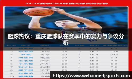 篮球热议：重庆篮球队在赛季中的实力与争议分析
